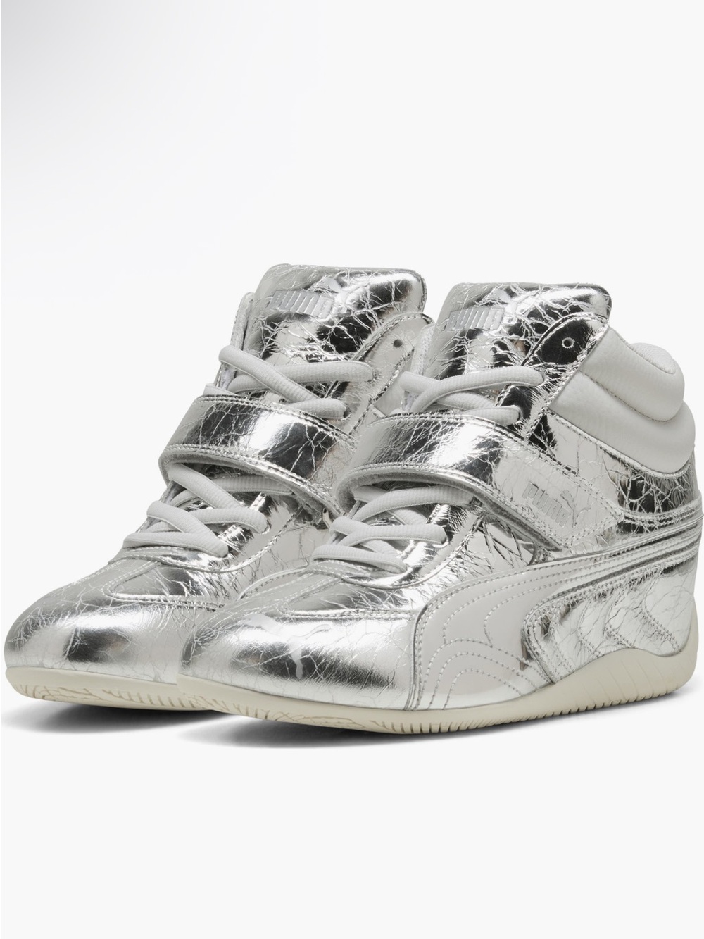 📎 PUMA SPEEDCAT WEDGE METALLIC SILVER 📎